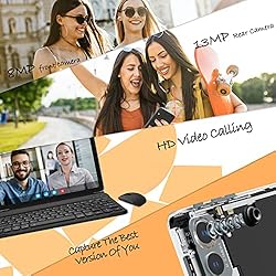 Tablet Android 2023 10 Inch Tablet, 2-In-1