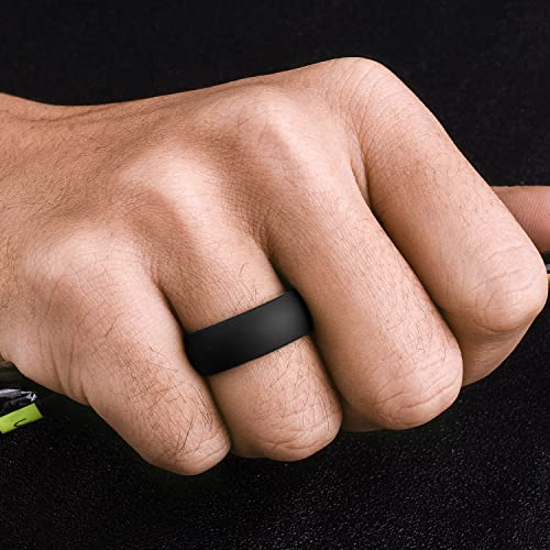 Silicon Rings Egnaro Silicone Ring For Men, Breathable Mens Rubber