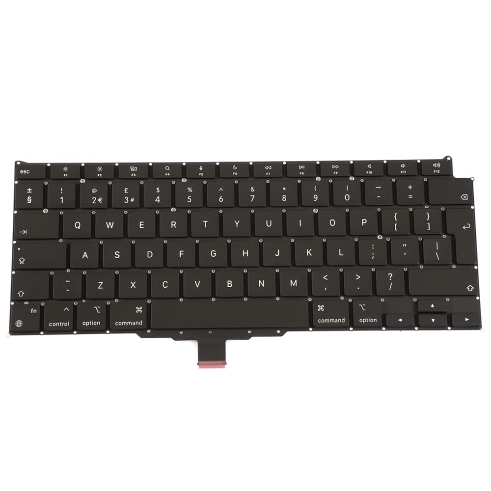 OLVINS UK English Keyboard for MacBook Air 13" A2337 Keyboard UK Layout 2020 Year EMC 3598 M1