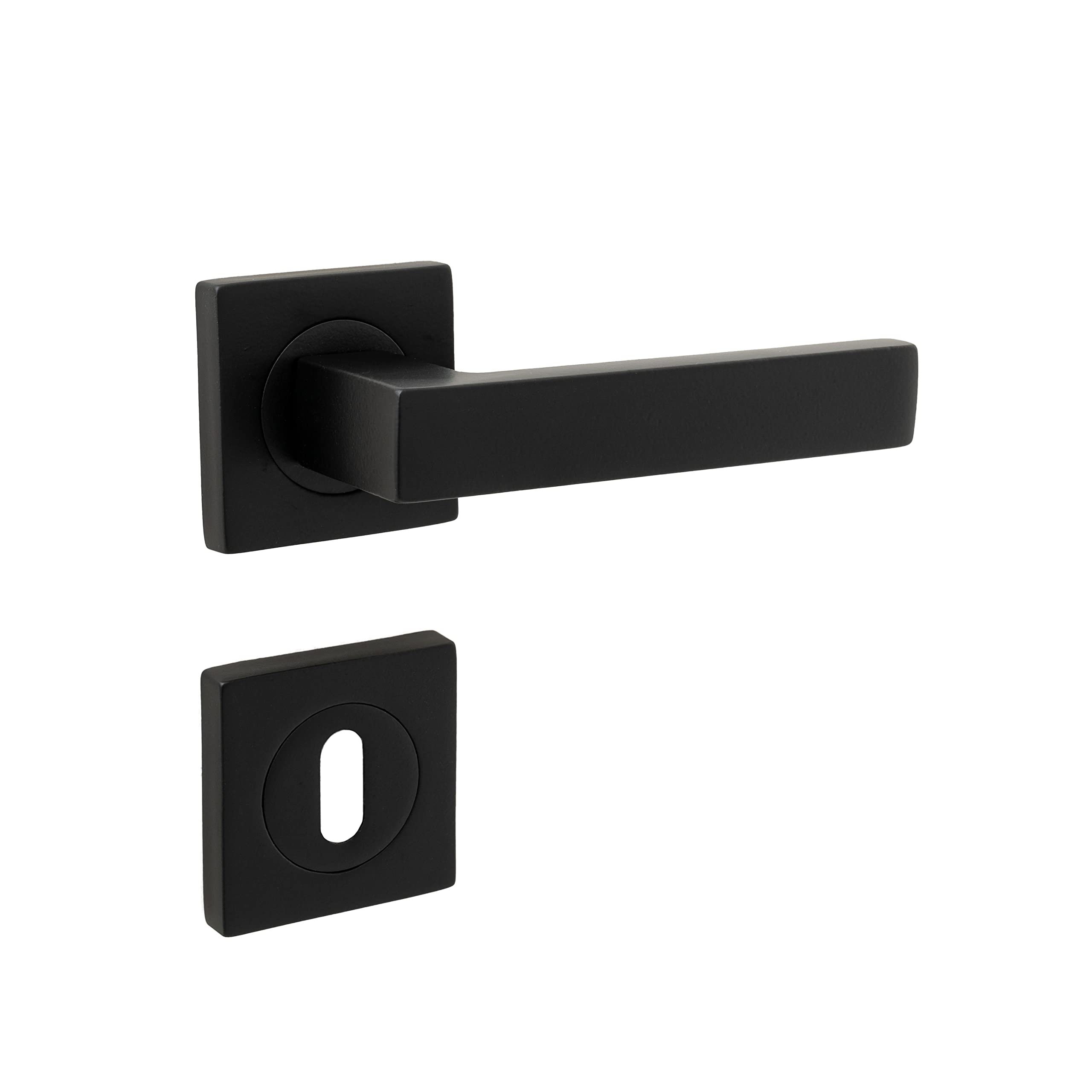 Luxma Victoria Violet/Black Rosas Key Door Handling