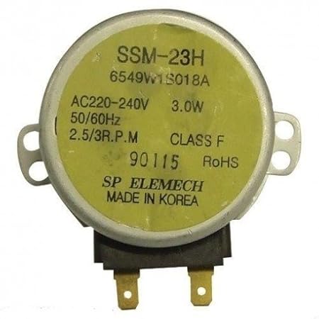ssm23h Motor Plato Giratorio Horno Microondas Lg 6549 W1s018 a ...