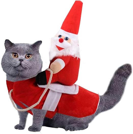 roupa de papai noel cachorro