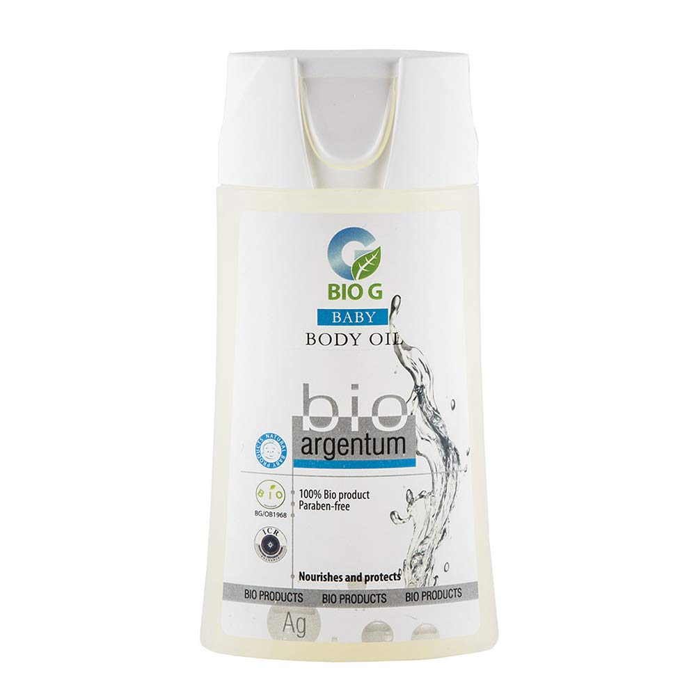 Bio G Natural Baby Oil, Nourishes and Protects 200ml.