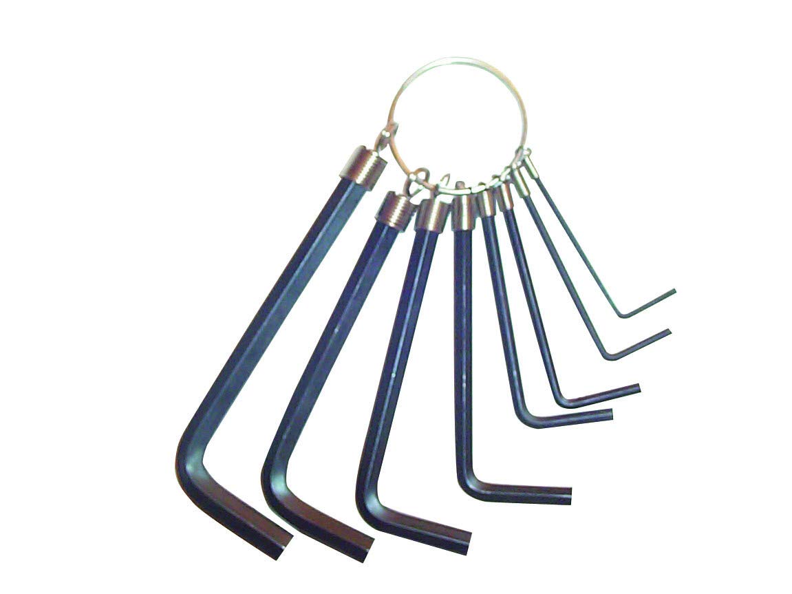 Tec Hit 321103 Set of 8 Male Spanners 1.5 to 6 mm