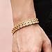 Opk Jewelry Luxury Gold Plated Men's Bracelets Chain Link Bangle Gold Bracelet