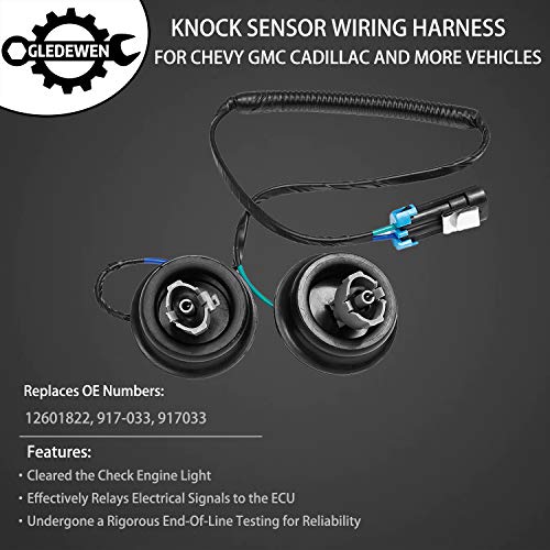 Knock Sensor Wiring Harness for Chevy Suburban Silverado Avalanche