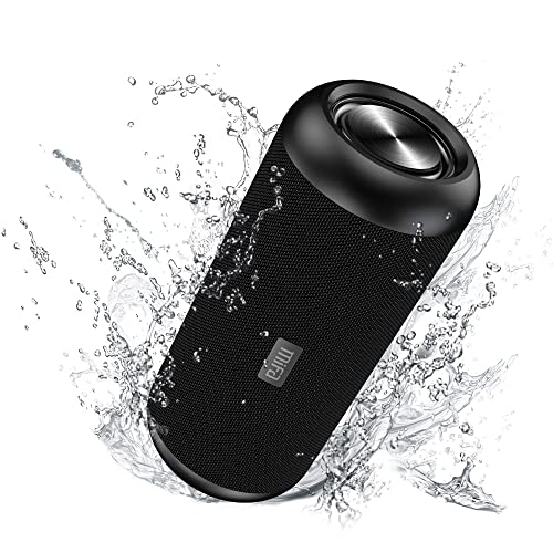 MIFA A8 Caixas de Som Portáteis Bluetooth, Alto-falante portátil IPX7 à prova d'água, 30W Bass, Emparelhamento estéreo sem fio, Mic embutido, Suporte Micro SD, AUX-in, micro-USB Charing, Preto