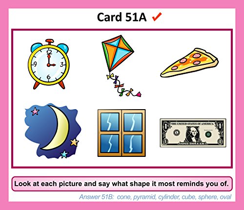 Gifted Testing Flash Cards - Math Concepts for Pre-K - Kindergarten - Educational Toy Practice for CogAT test, OLSAT test, ITBS, NYC Gifted and Talented, WISC, WPPSI