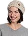 Tough Headwear Slouchy Beanie Winter Hat for Women - Slouch Oversized Large Baggy Cable Knit Hats - Warm & Cute Chunky Knitted Cap for Cold Weather - Stylish & Trendy Snow & Ski Beanies for Ladies