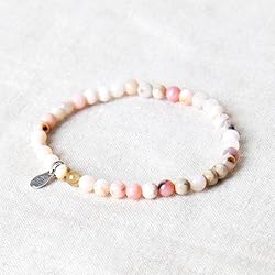 Tiny Rituals PERUVIAN PINK OPAL ENERGY BRACELET