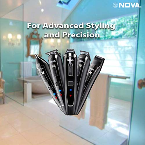 Nova NG 1150 Cordless and Rechargeable Multi Grooming Trimmer for Men Runtime: 60 Mins (Black) 5 Nova NG 1150 Cordless and Rechargeable Multi Grooming Trimmer for Men Runtime: 60 Mins (Black) - Image 5