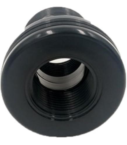 Banjo TF100 Polypropylene Bulkhead Tank Fitting – 1" NPT Female, Compression Style