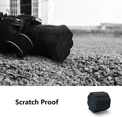 innelo Camera Lens Cap, Silicone Waterproof Lens Cover Protector for 60-75mm Diameter DSLR Lens (Small-Single)