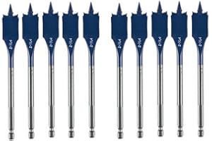 Tolxh Pack of 10#DSB1009B 3/4 in. x 6 in. Daredevil Spade Bits (Bulk) Replacement Part New for Bosch