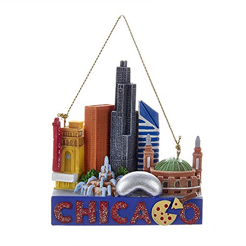City of Chicago Christmas Ornaments Christmas Ornament Shop