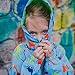 HZXVic Toddler Boys Raincoat Waterproof,Lightweight Kids Rain Poncho Jacket Windbreaker Outwear Coat (Blue,4T)