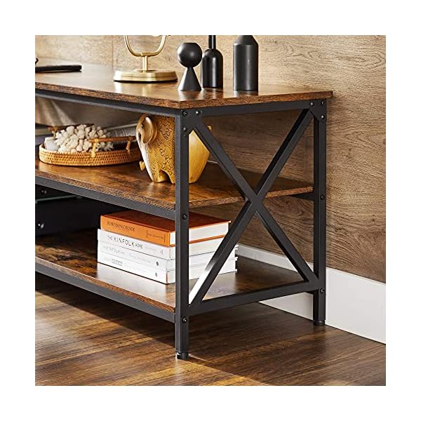 VASAGLE Mueble de TV, Mesa de TV, para televisores de hasta 65 Pulgadas