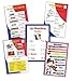 Long Bridge Publishing French Language School Poster Set N.1 - Assorted Bilingual Wall Charts