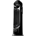 Honeywell TurboForce Tower Fan, 2-in-1 Fan with 6 speeds, quiet operation quality. Stylish Tower Fan for home, room, bedroom or home office - Black, HYF500