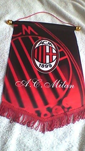 Official AC MILAN large pennant approx 23cm x 38cm