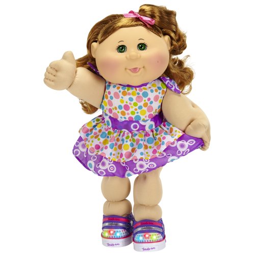 Cabbage Patch Kids Twinkle Toes Caucasian Girl Doll Red Hair