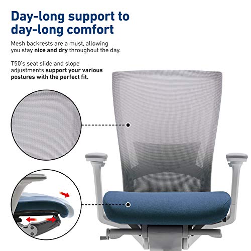 SIDIZ T50 Highly Adjustable Ergonomic Office Chair (TNB500LDA