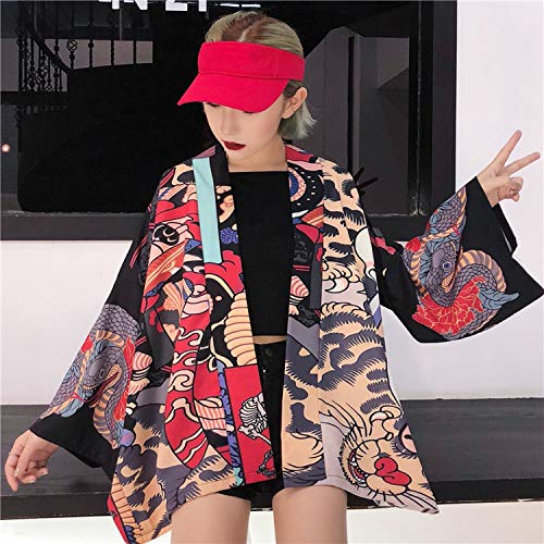 Kimono Cardigan Blouse Shirt Beach Kimonos Woman Cosplay Yukata OBI Japanese Komono Kk2451,1,One Size