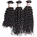 Beauty Forever Hair 6a Malaysian Virgin Curly Hair Weave 3pcs Bundle/pack 100% Unprocessed Human Virgin Remy Hair Extensions Dyeable Hair Deals Natural Color 95-100g