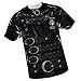 Costume -- Edward Scissorhands All-Over Front Print Sports Fabric T-Shirt, Small