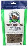 Grizzly Pet Products Crunchy Training Treats Green Pea and Kelp, .5-Ounce