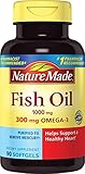 Nature Made Fish Oil,1000 mg, 300 mg OMEGA-3, 90-Count