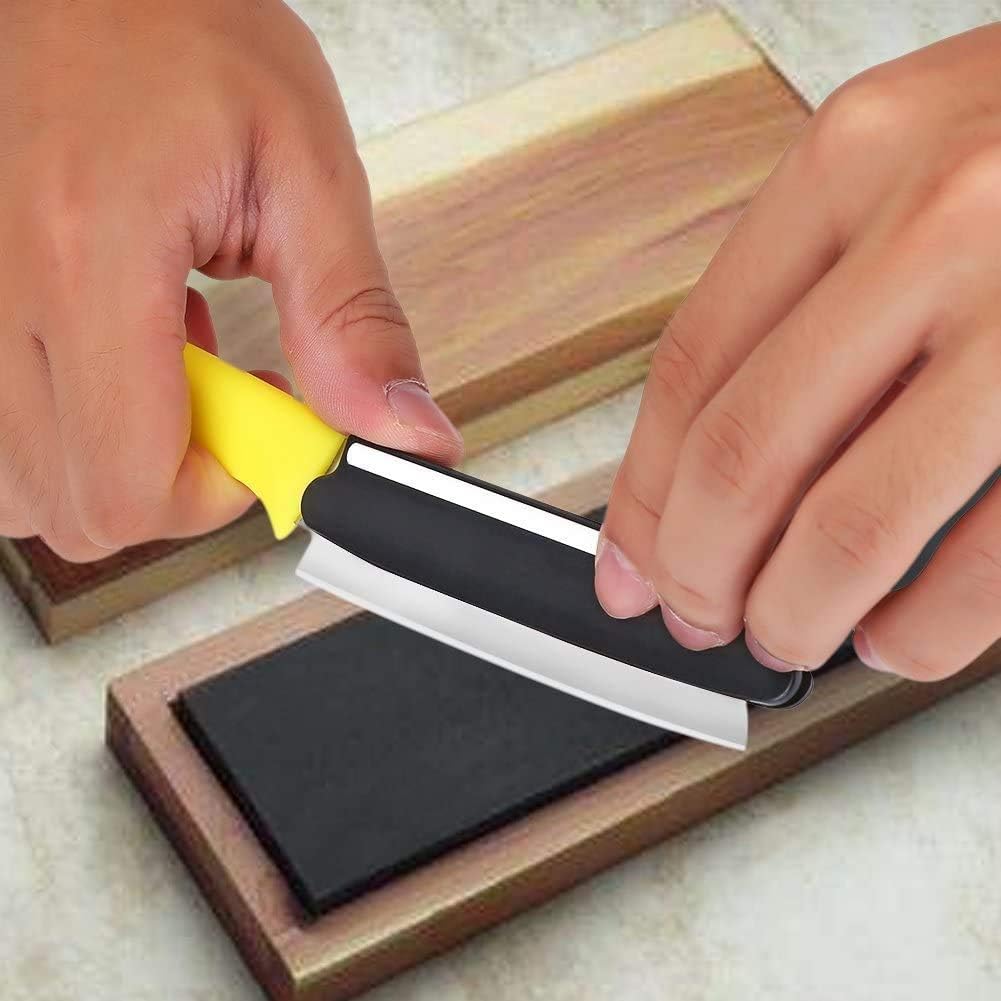 Professional Knife Sharpening Guide, Random Knife Sharpener Angle Guide, Sharpening Guide for Whetstone Black(2 Pack) - Image 5