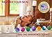 7 Luxurious Bath Bombs Gift Set (FREE BONUS of 2 Votive Candles). USA Handmade Ultra Lush Spa Bath Fizzies 4.5 oz, Organic Essential Oil, Fizzy & Colorful, Aromatherapy & Moisturizing, Vegan