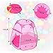 Lepapillon Pink Princess Tent Indoor and Outdoor 1-8 Years Old Children Game Play Toys Tent Balls Not Included (Pink)