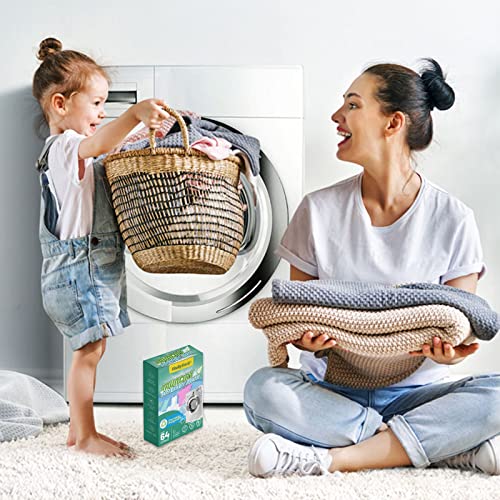 Finally Fresh Laundry Detergent Sheets, Free and Clear Laundry Detergent, Ecofriendly Natural