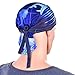 Vbiger Sweat Wicking Beanie Skull Cap Quick Dry Adjustable Cycling Hat Wrap Doo Rag for Men Women (Wings Pattern)