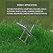 Folding Camping Stool Strong Heavy Duty Outdoor Folding Chair Suitable for Camping Fishing Mountain Hiking Traveling BBQ Picnic Partythumb 4