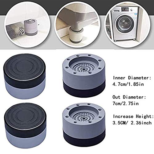 Anti Vibration Pads for Washing Machine,4pc Stackable Shock Noise
