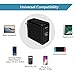 USB C Charger with 27.6W Power Delivery PD 3.0 &18W QC 3.0 Dual ports USB Wall Charger for iPhone X/8/8 Plus, MacBook,Samsung S9/S8/S8+/Note8,Notebook, Nexus 6P/5X,LG G5,Nintendo Switch and more