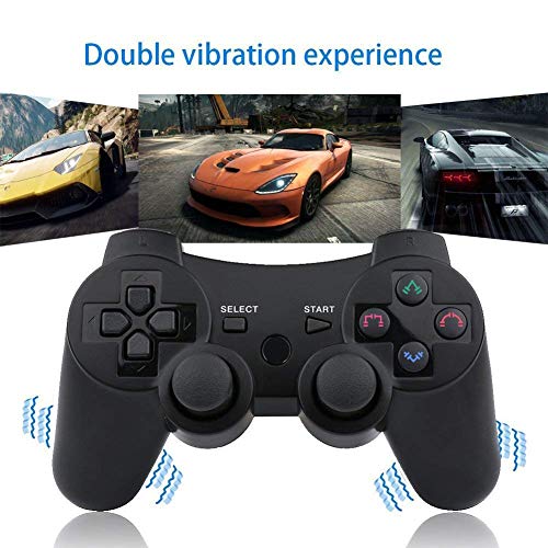 image for Molgegk Wireless Bluetooth Controller for PS3 Double Shock - Bundled U