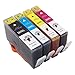 GREENSKY Compatible Ink Cartridges Replacement for HP 564XL for HP DeskJet 3520 3522 OfficeJet 4620 PhotoSmart 5510 5514 5520 6520 6525 7510 7520 7525 C309a C410a C5370 C5380 C6380 Printer, 4 Packs