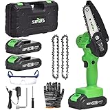 Mini Chainsaw Cordless 4 Inch Mini Chain Saw SOYUS