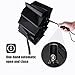 KAILEDI Umbrella, Automatically Opens / Closes Compact Umbrella, Outdoor Windproof Travel Golf Umbrella,Folding Short Umbrella (Black)