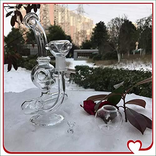 Recycler Dab Rig Mini Glass Bong 20CM