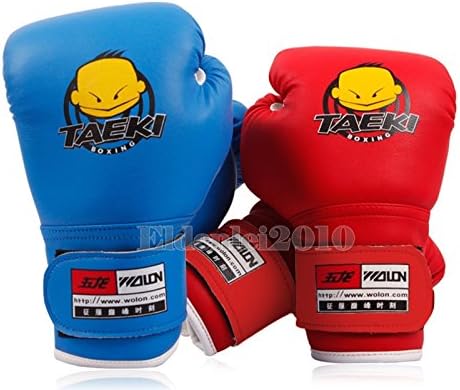 New PU Kids Children Cartoon Sparring dajn Boxing Gloves Training 4oz Age 5-10