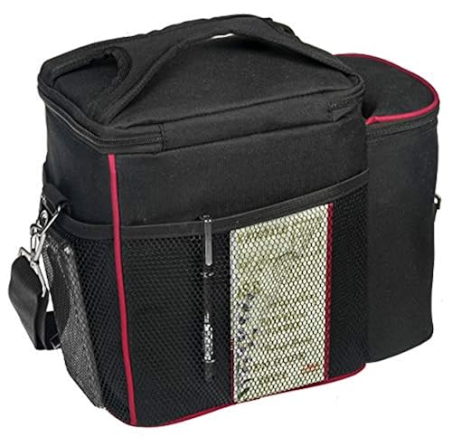 A2S Meal Prep Lunch Box Set - 8 Piece Insulated Bento Bag With 3 Containers, Thermos, Utensils & Ice Packs