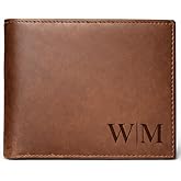 Personalized Wallet for Men, Custom Wallets for Men, Customized Custom Gift for Men, Sons, Grandpas, Father’s Day, Weddings, Anniversaries, Birthdays & Graduations, Valentines Day