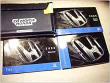 2008 Honda Pilot Owners Manual: Honda: Amazon.com: Books