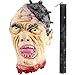 BullStar Halloween Decorations Severed Head Hanging Halloween Props Bloody Cut Off Corpse Head Latex Zombie Party Supplies (B)