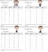 YuanLu Boys Colorful Formal Suits 5 Piece Slim Fit Dresswear Suit Set (Navy Blue, 12)